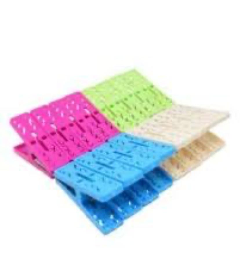 Lot de 24 pinces à linge