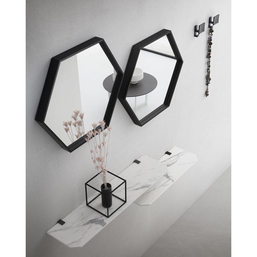 Étagère à miroir