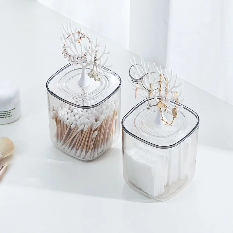 Boite de rangement pour coton tige