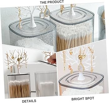 Boite de rangement pour coton tige