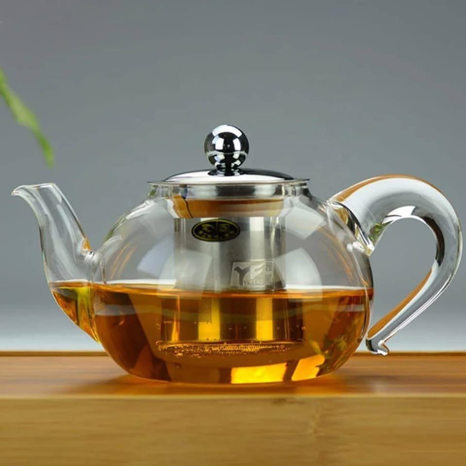 Théière en verre