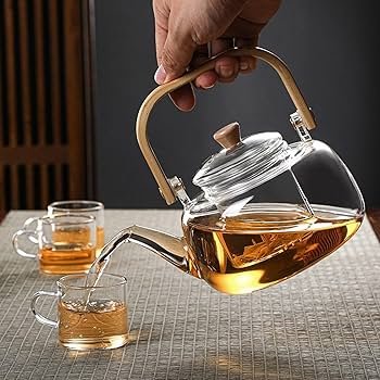 Théière en verre