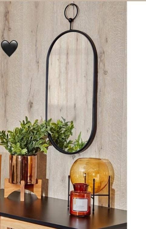 Miroir  ovale