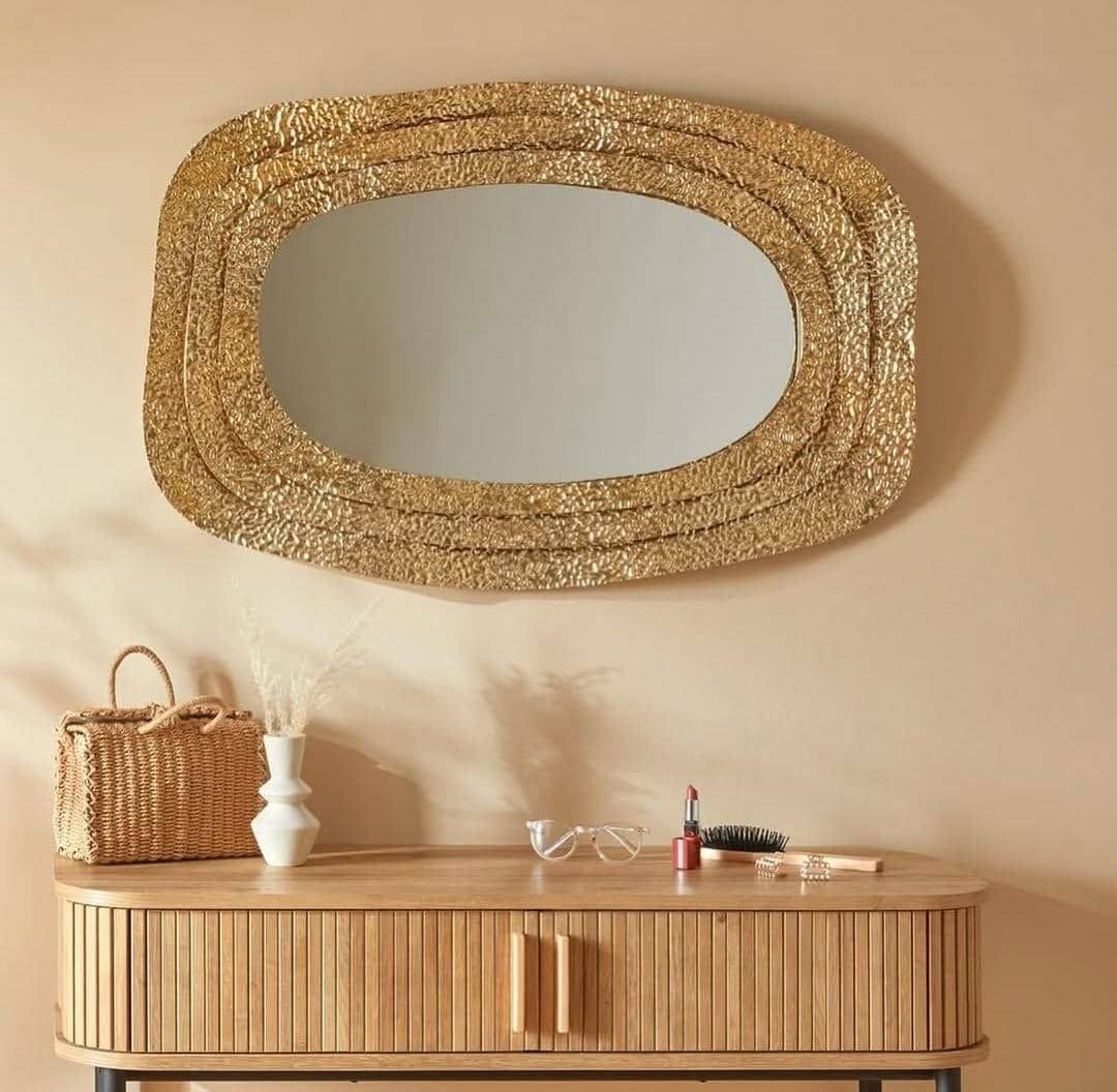 Miroir brenda doré