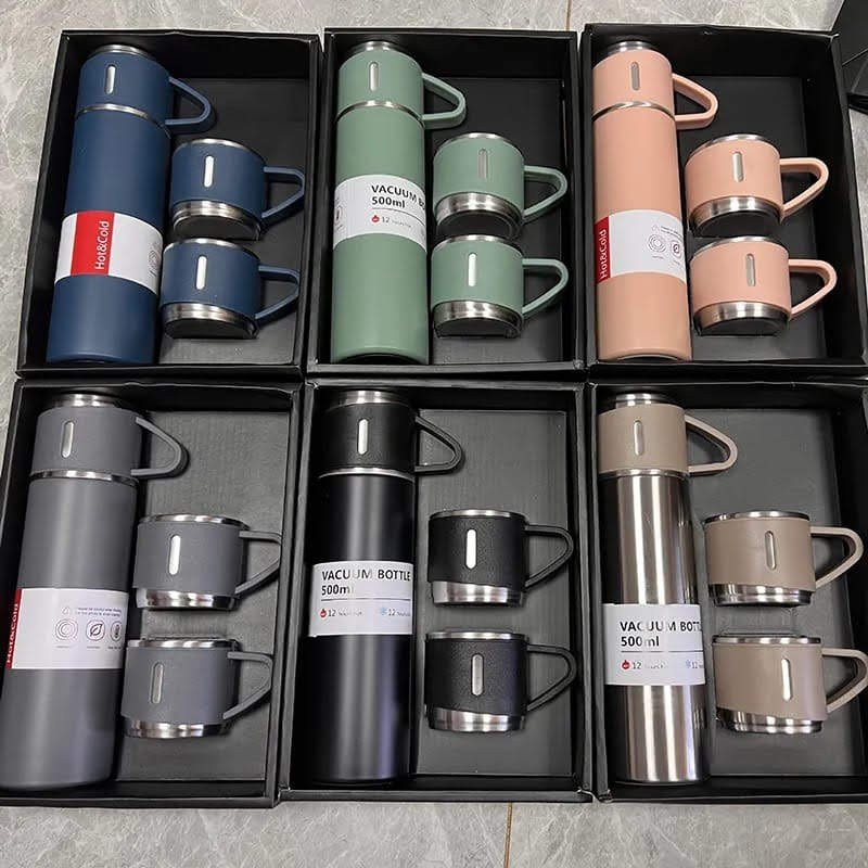 Thermos et tasses