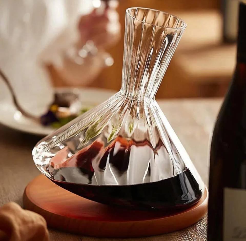 Carafe en verre pisher