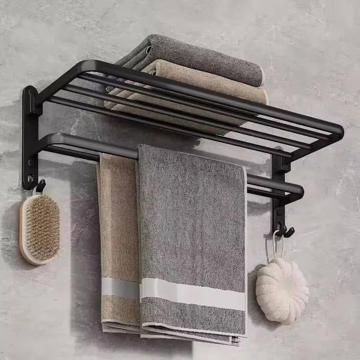 Accroche serviette murale