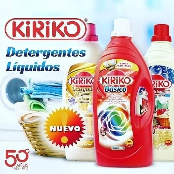 Flacon lessive kiriko