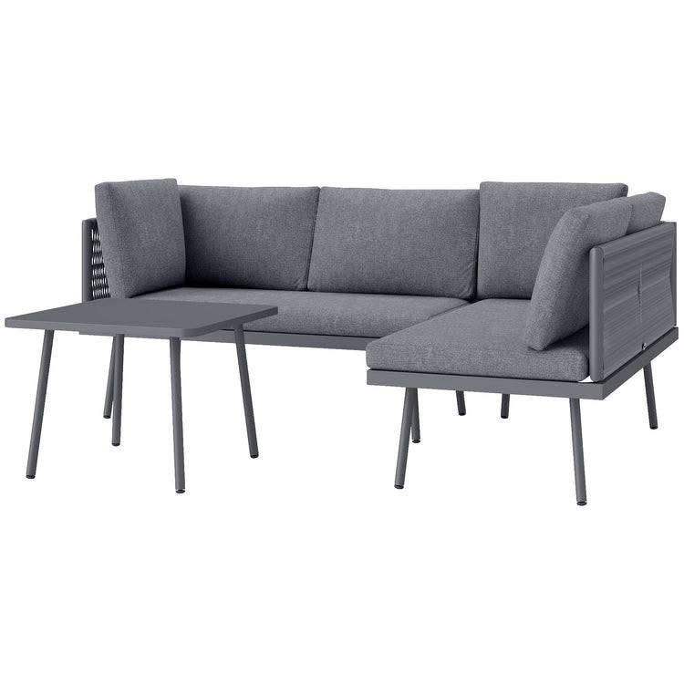 Fauteuil et table de jardin