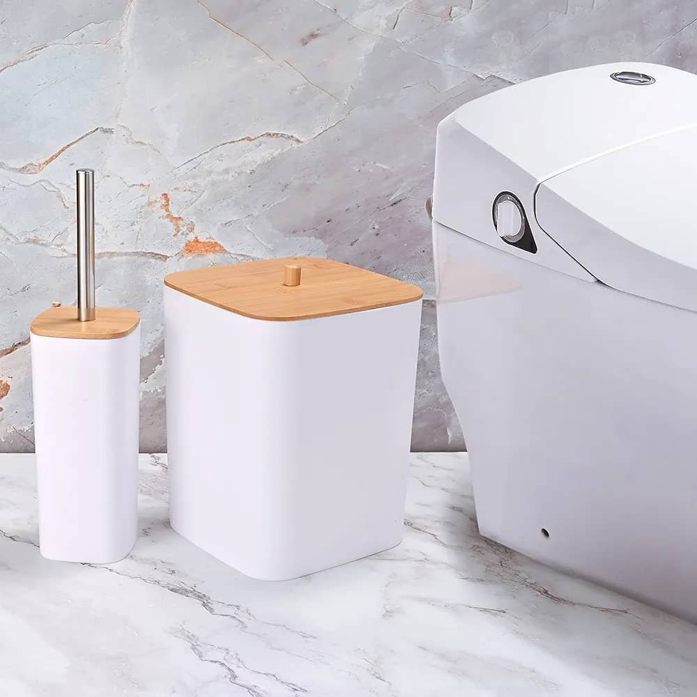Set d'accessoires salle de bain — 6 pièces