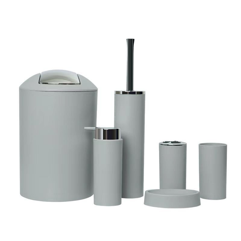 Set d'accessoires salle de bain — 6 pièces