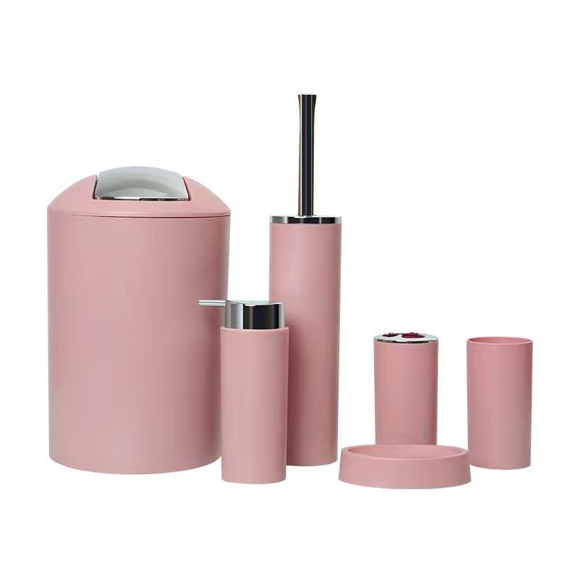Set d'accessoires salle de bain — 6 pièces