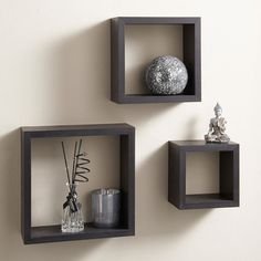 Étagère murale en cube