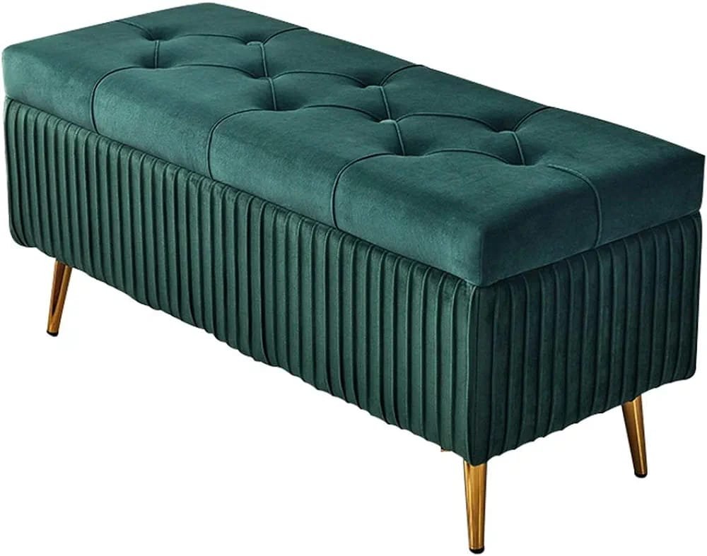 Pouf rangement carré