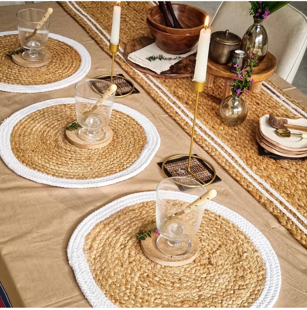 Sets de table en jute